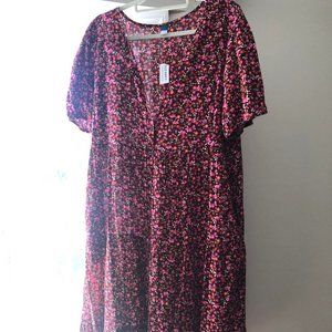 Old Navy Large Floral Dress